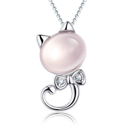 CAT PEARL NECKLACE