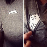 F*** YOU CAT T SHIRTS